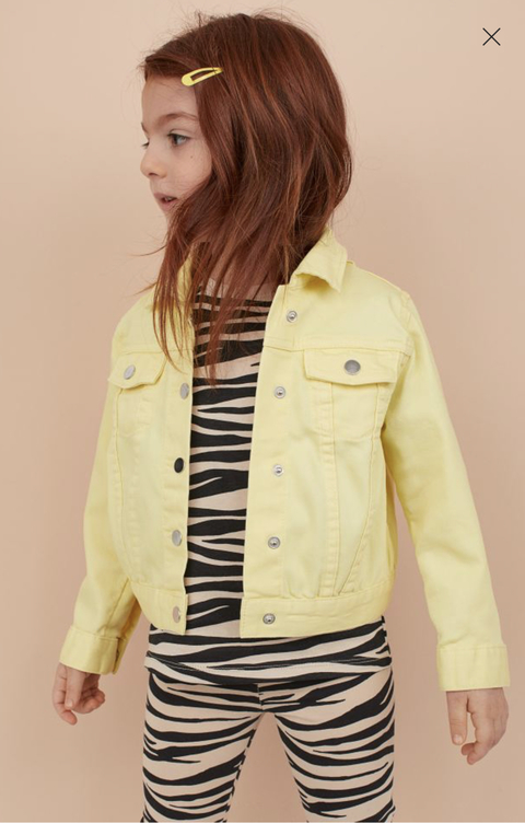 Campera amarilla (HyM)