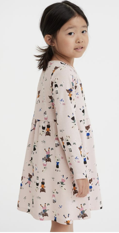 Vestido Cat and rabbit