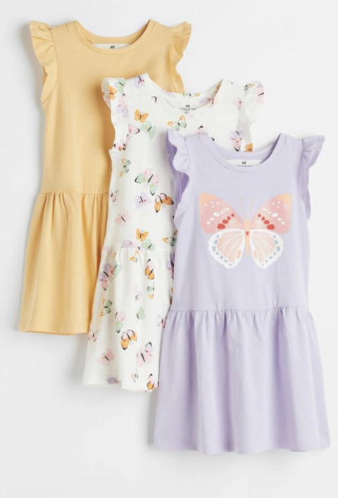 Vestido amarillo HyM