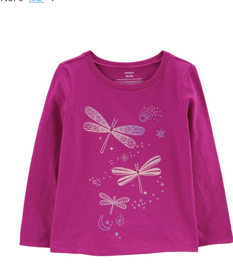 Camiseta libélula CARTERS