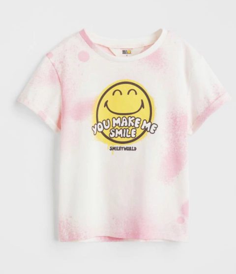 Remera you make me smile