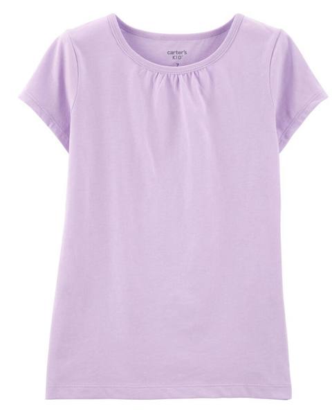 Remera lisa lila CARTERS