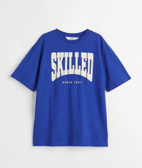 Remera oversized Skilled HyM