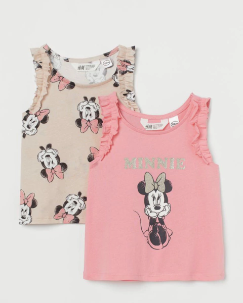 Remera musculosa Disney (Rosa)