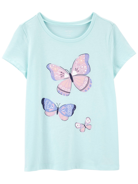 Remera butterfly celeste CARTER’S