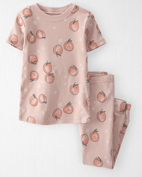 Pijama camisetas m/cortas durazno CARTERS