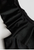 Bikini negra c/volados - comprar online