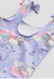 Malla enteriza lila unicornio - comprar online
