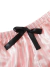 Pijama satén rayas rosa y blancas - tienda online