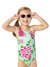 Malla floreada verde Gymboree