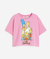 Remera rosa Simpson HyM