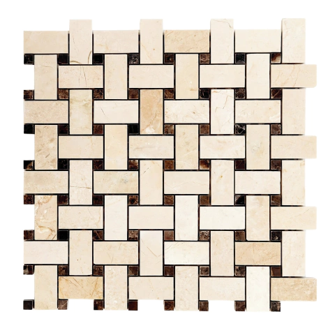 Revestimiento Misiones Malla Mármol Natural Kesh 30,5x30,5cm