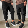JEANS JOGGER 914 CARGO BLACK