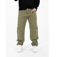 428 JEAN MOM CARGO OLIVES - comprar online