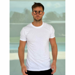 Remera regular white