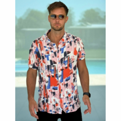 Camisa positano naranja