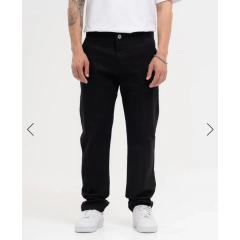 chino gabardina black - comprar online