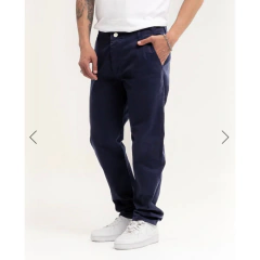 chino gabardina azul en internet
