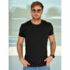 Remera regular black