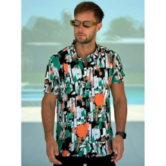 Camisa positano verde - comprar online