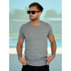 Remera regular grey