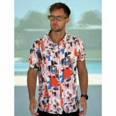 Camisa positano naranja - comprar online