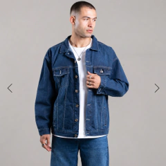 Campera Jean over