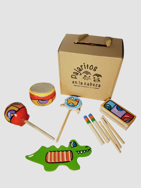 Caja cumpleañera de 6 instrumentos - comprar online