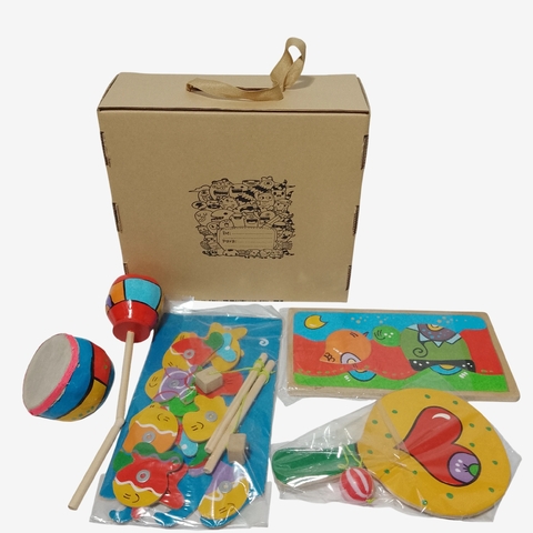 Caja cumpleañera 3 a 5 años - comprar online