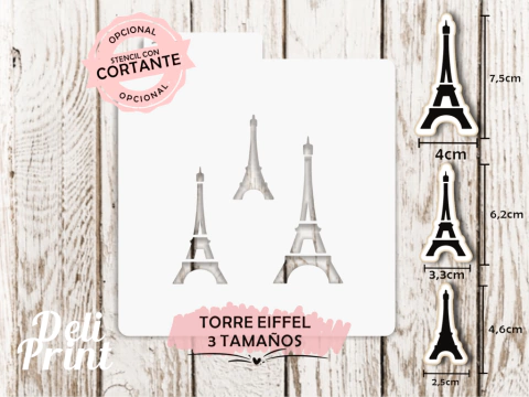 Stencil Torre Eiffel