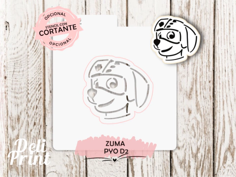 Stencil Zuma PYO D2