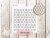 Stencil Mini Flores Patron - comprar online