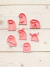 Set Sellos Deformito / Florky x7