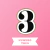 Stencil Numero 3 D496 - comprar online