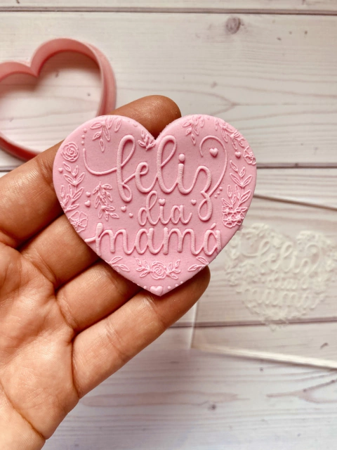 Stamp Relieve Feliz día Mamá A610