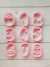 Set Numeros Gorditos Mini