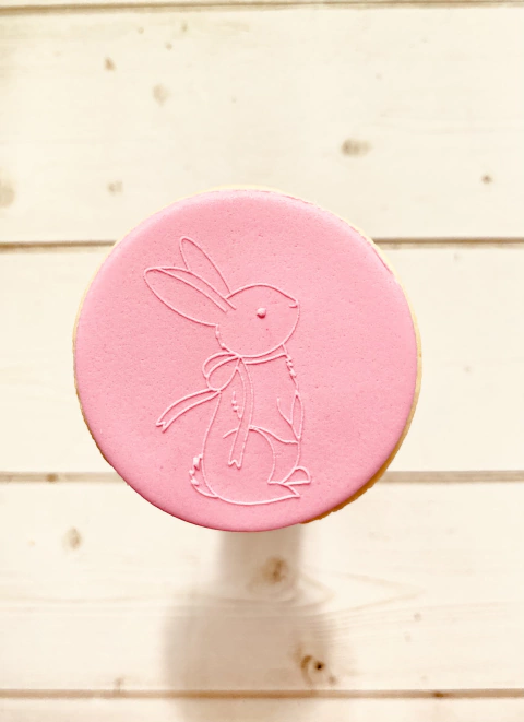 Stamp Relieve Conejito Pascua A681