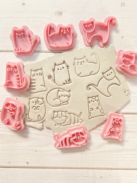 Set Sellitos Gatitos D3