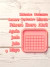 Set Calendario D4