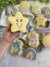 Set Estrellas x9 - DeliPrint - Cortantes y Stencils 