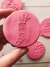 Stamp Relieve Medias Navidad A463