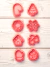 Set x8 Mini Cortantes Navidad D1