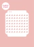 Stencil Sprinkles Conejos D4 038