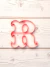 Letra R Vintage 10cm - comprar online