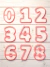 Set Numeros 0 al 9 D4