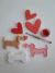 Perro Salchicha Love - DeliPrint - Cortantes y Stencils 