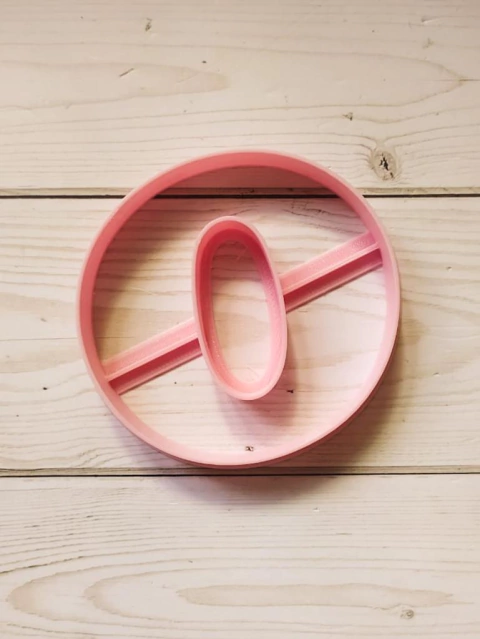 Letra O Clasica 9CM - comprar online