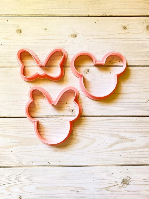 Set Mickey Minnie y Moño para collage - comprar online