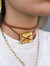 COLLAR 014 · ALPACA Y BRONCE