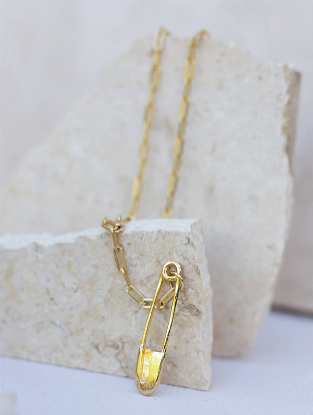 CADENA ALFILER · ENCHAPADO EN ORO thumbnail 2